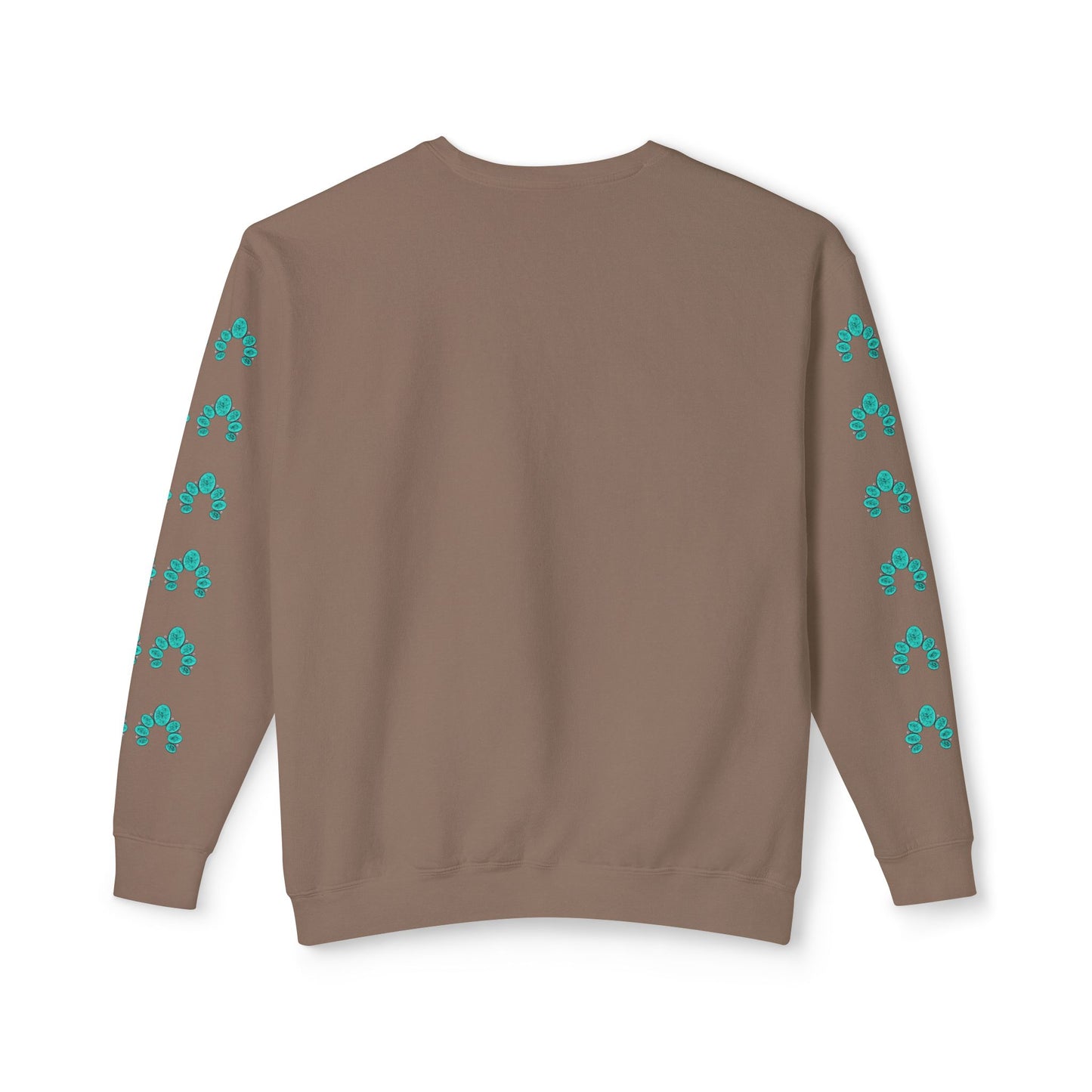 Western Coffee and Turquoise Sweatshirt