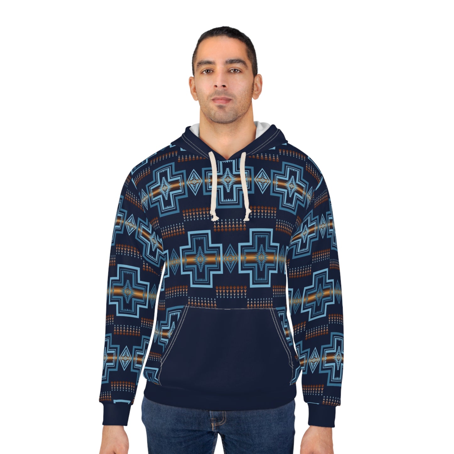 Deer Lake, Unisex Pullover Hoodie (AOP)