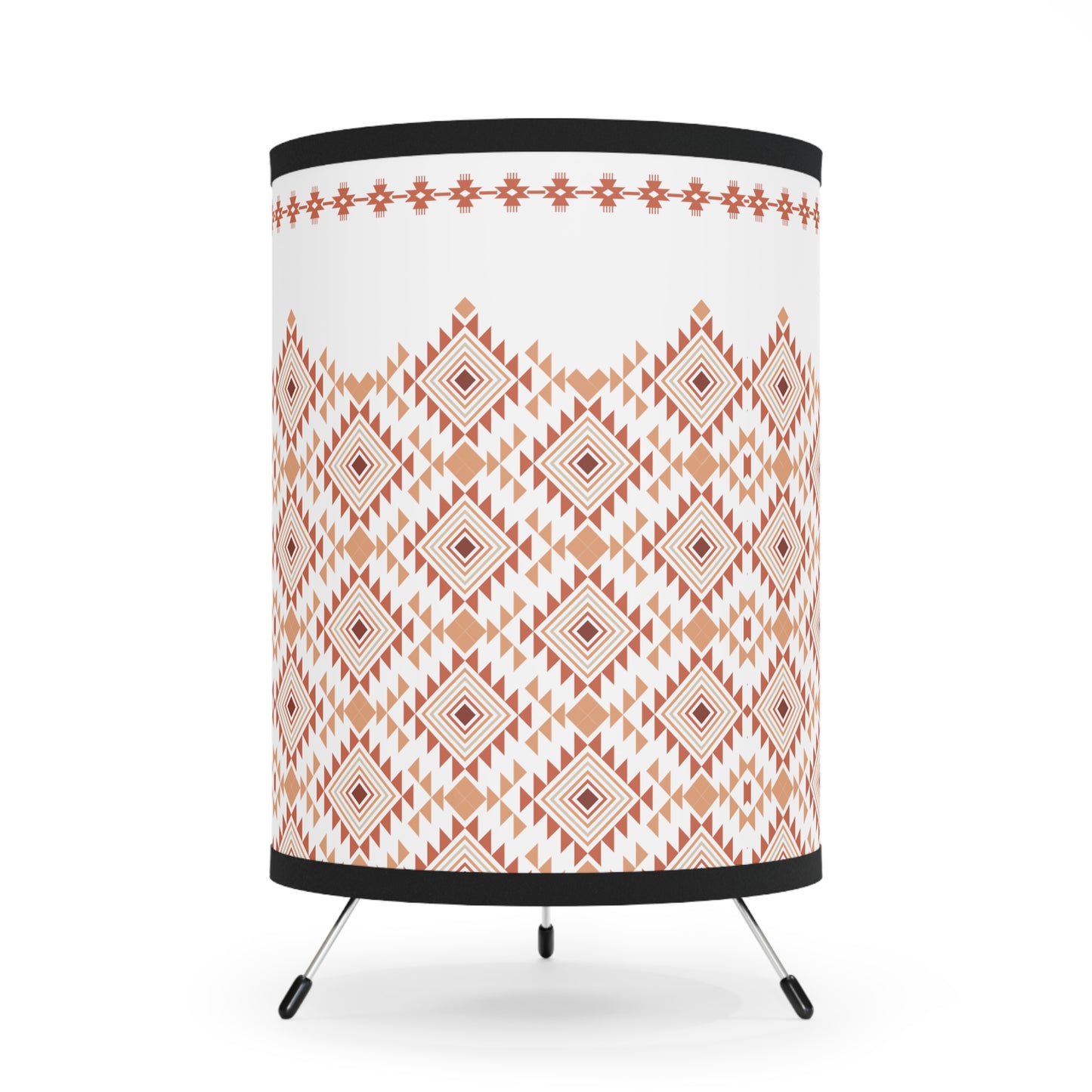 Desert Aztec, Tripod Lamp with High-Res Printed Shade, US\CA plug