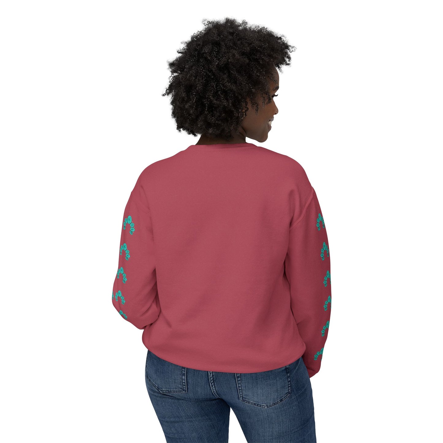 Western Coffee and Turquoise Sweatshirt