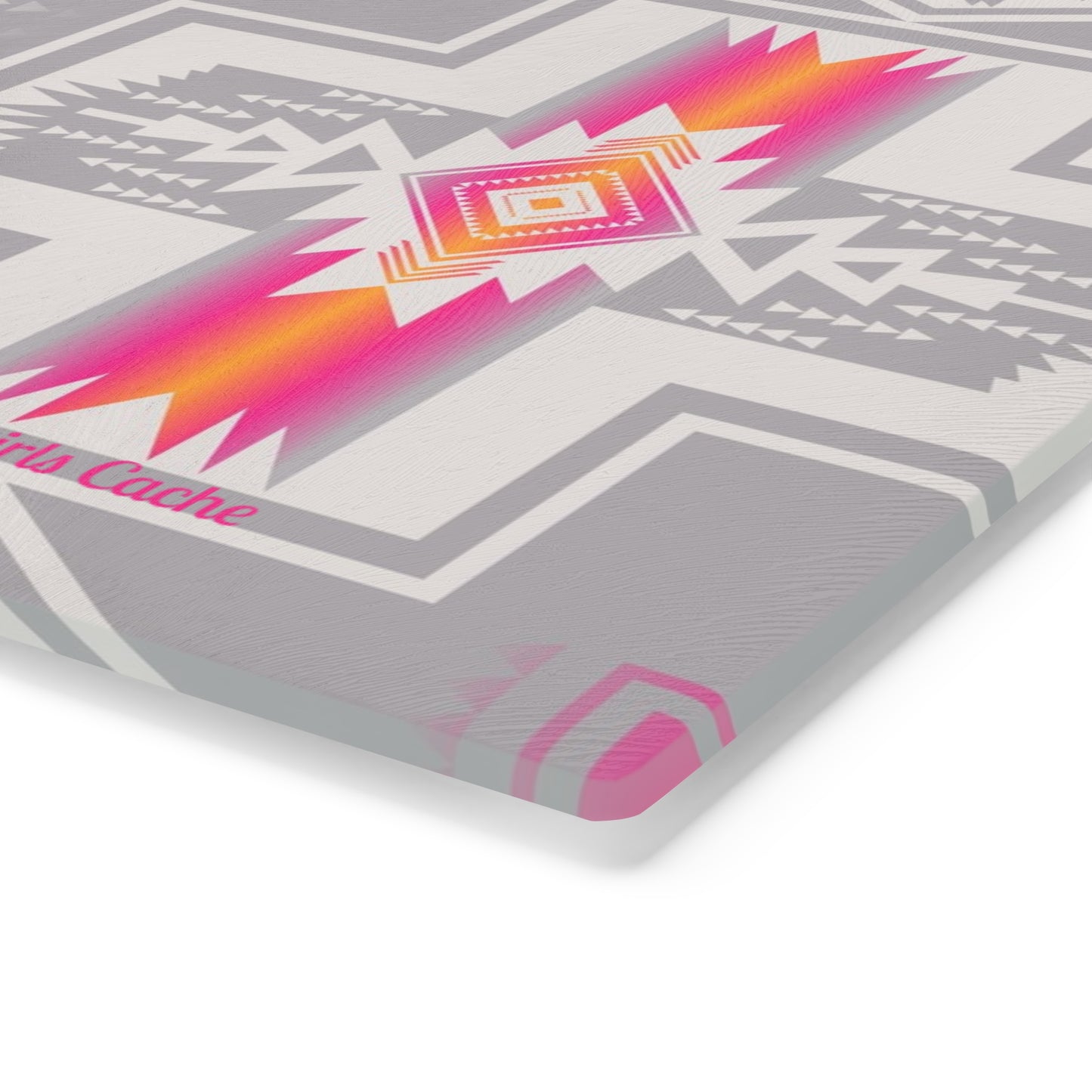 Cutting Board - Native American Pink Glass