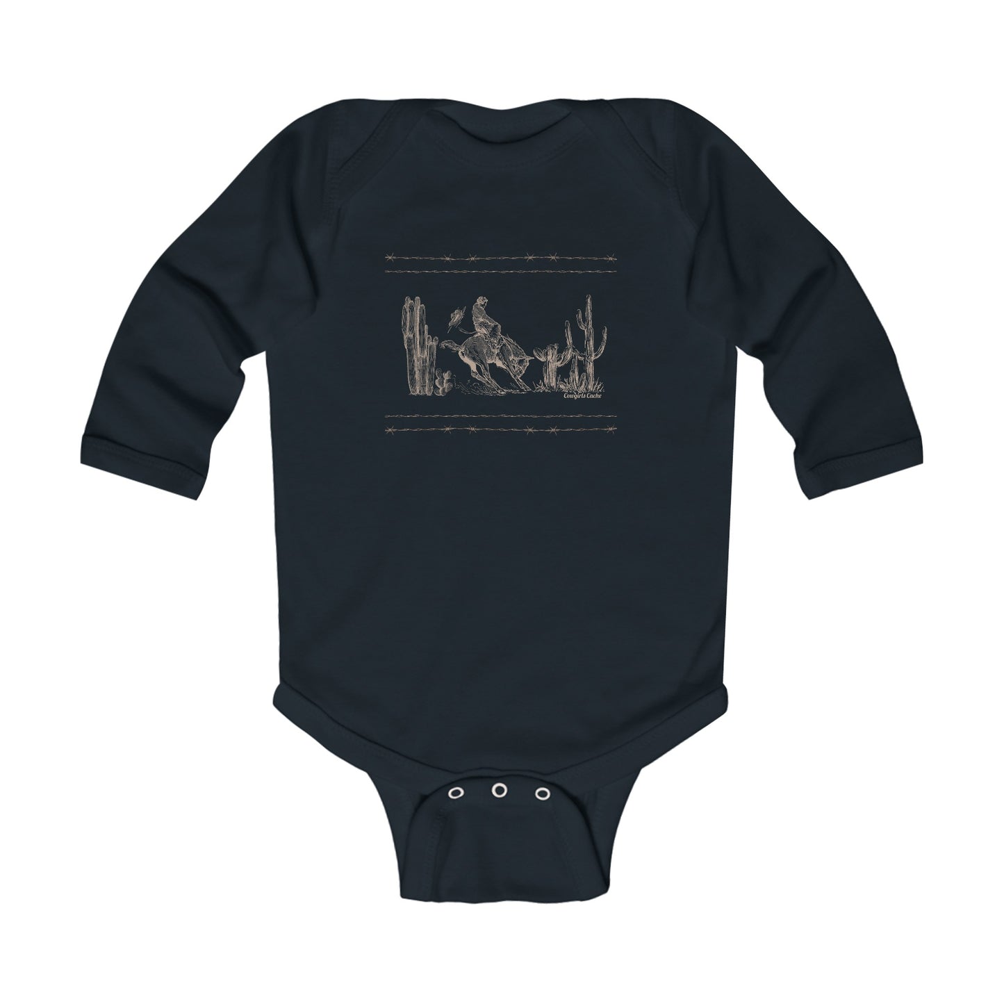 Iron on Iron, Infant Long Sleeve Bodysuit