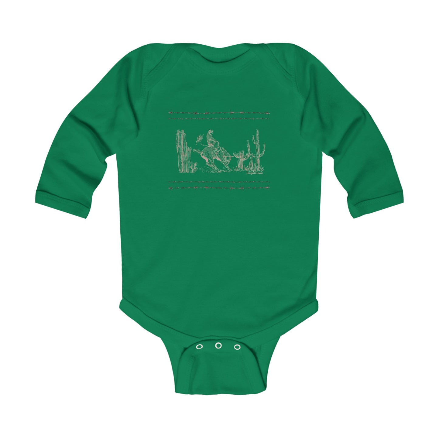 Iron on Iron, Infant Long Sleeve Bodysuit