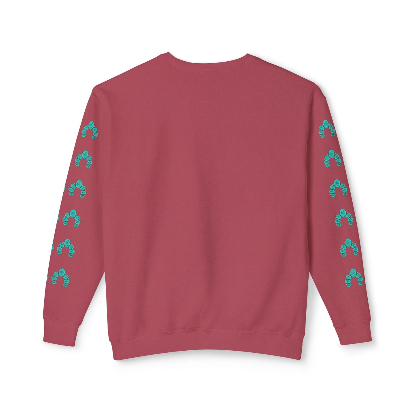 Western Coffee and Turquoise Sweatshirt
