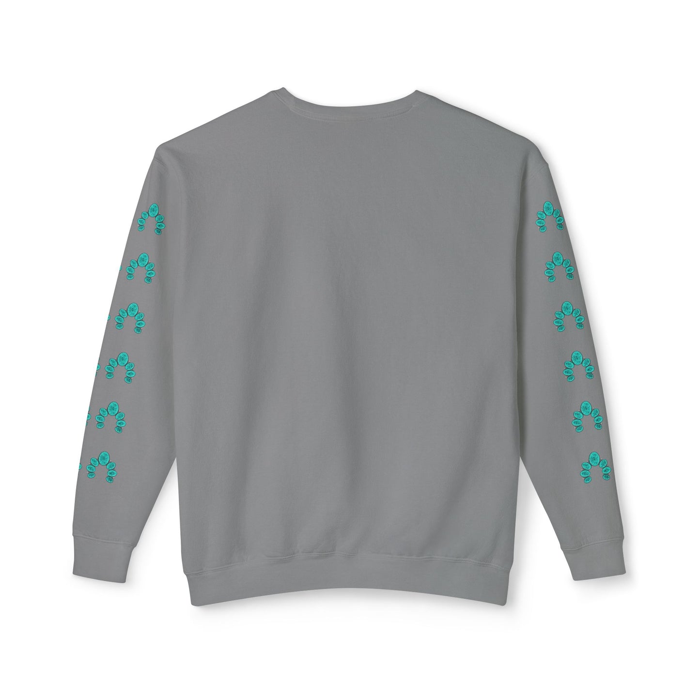 Western Coffee and Turquoise Sweatshirt