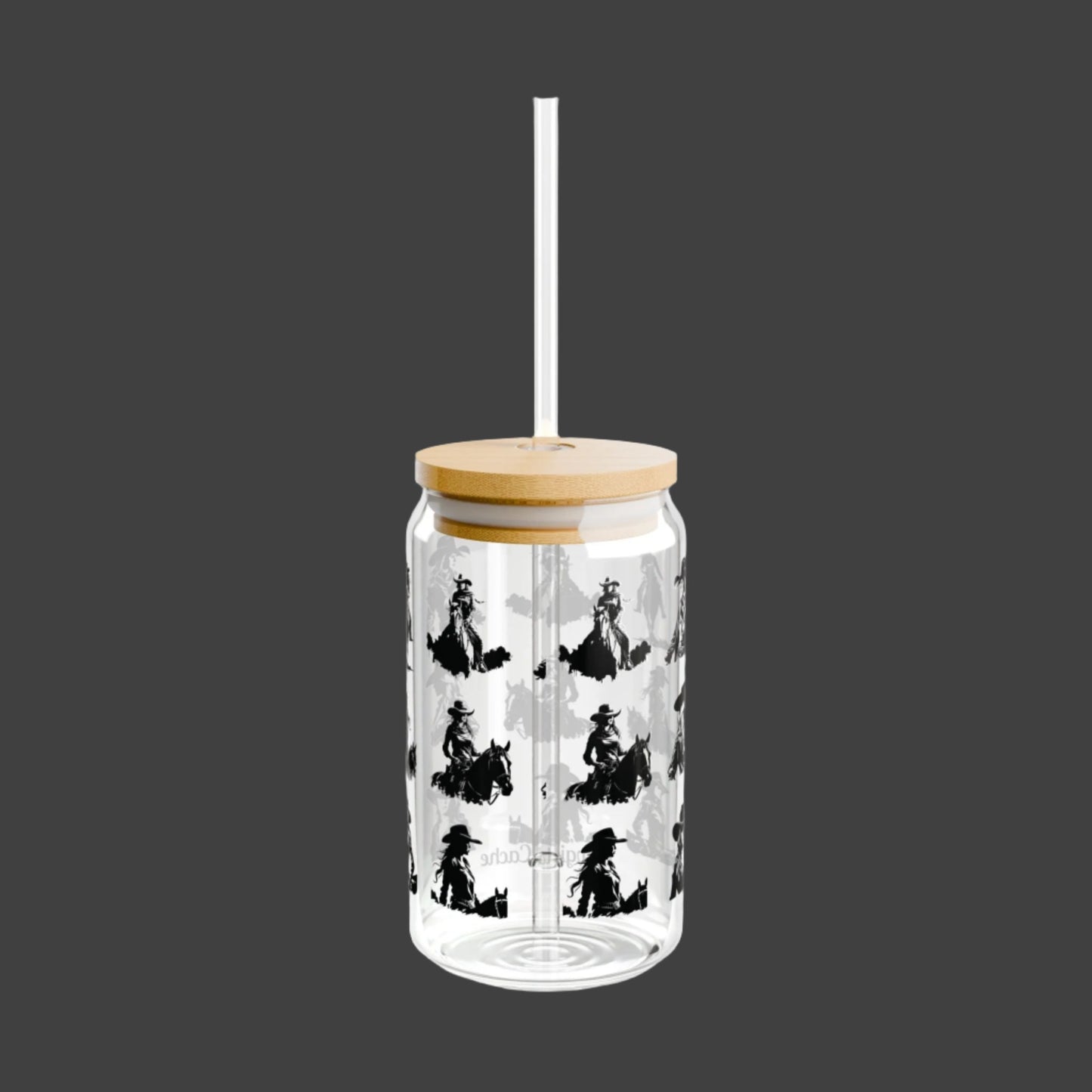 Cowgirl Sipper, Glass, 16oz