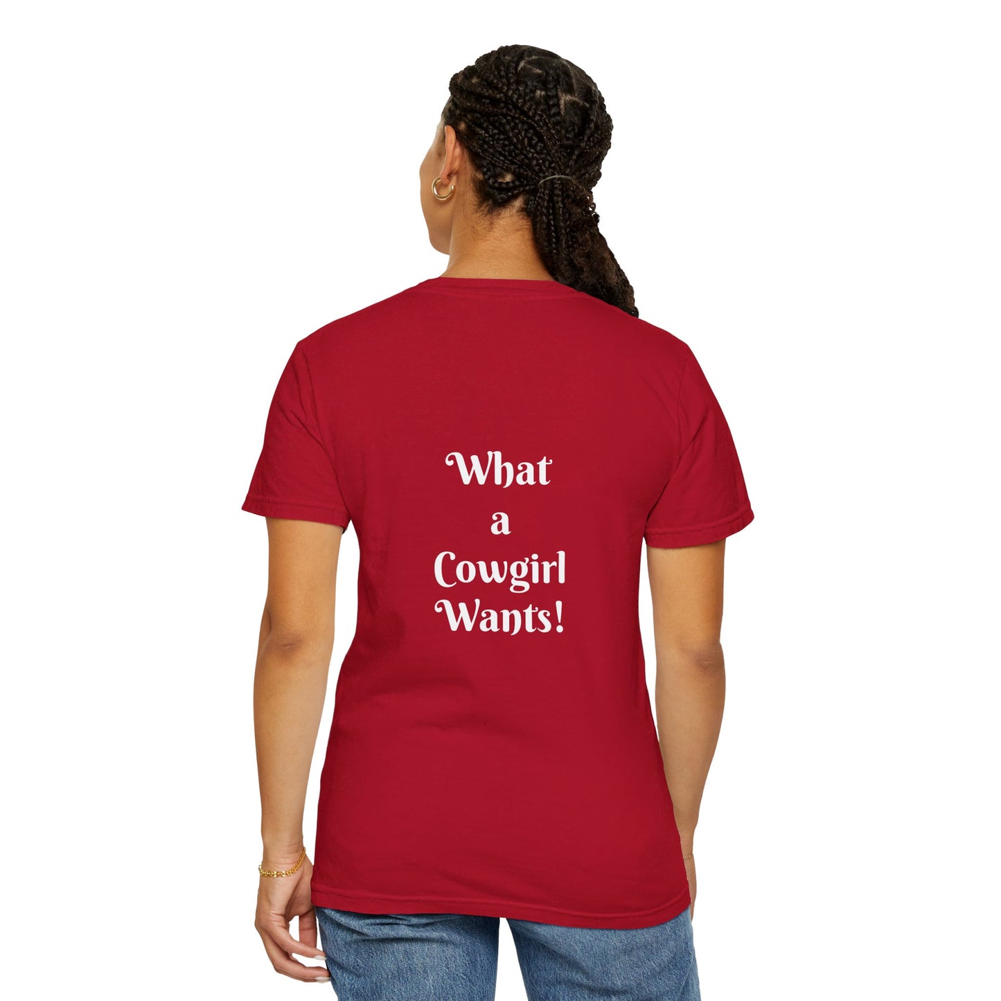 Hello Cowboy! Unisex Garment-Dyed T-shirt