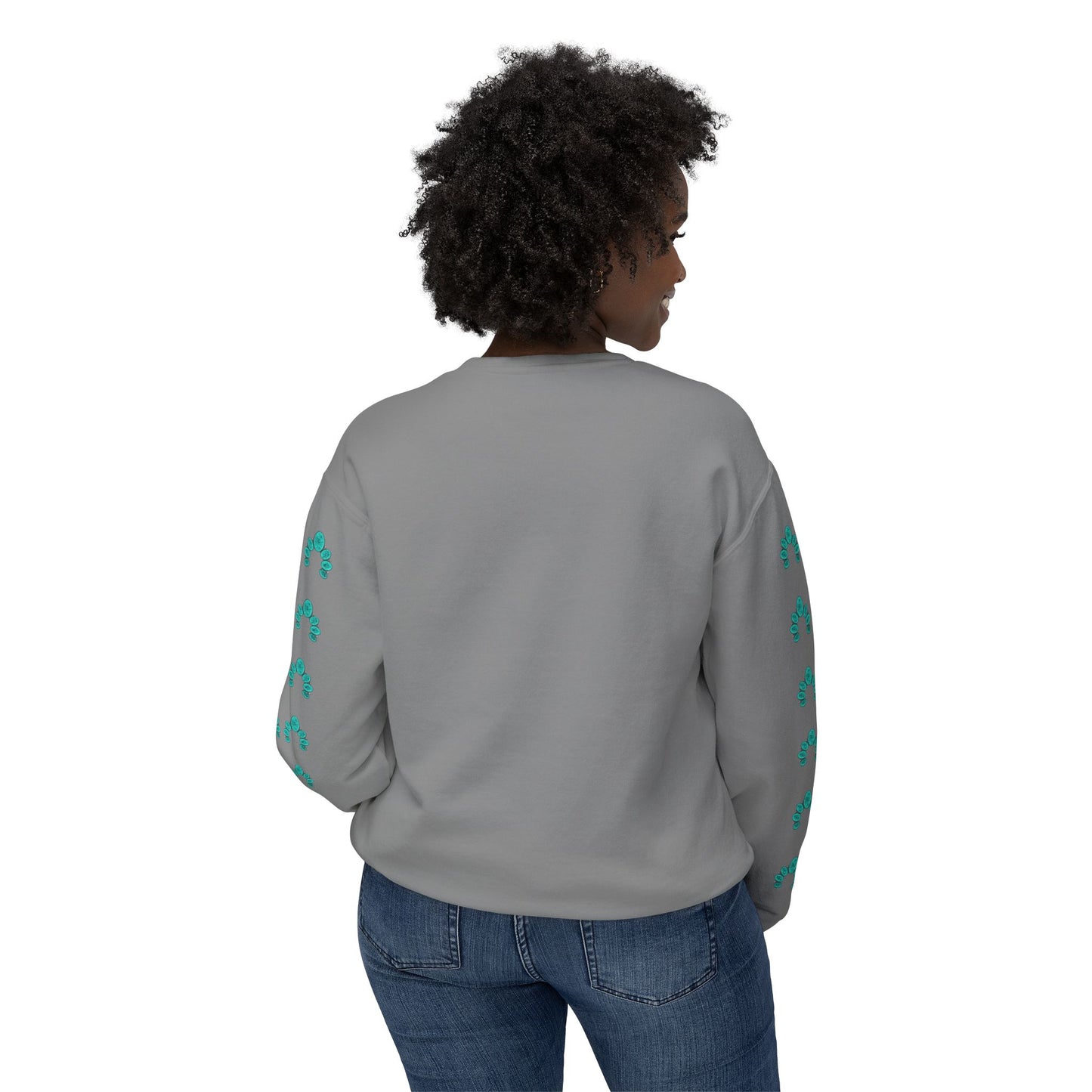 Western Coffee and Turquoise Sweatshirt
