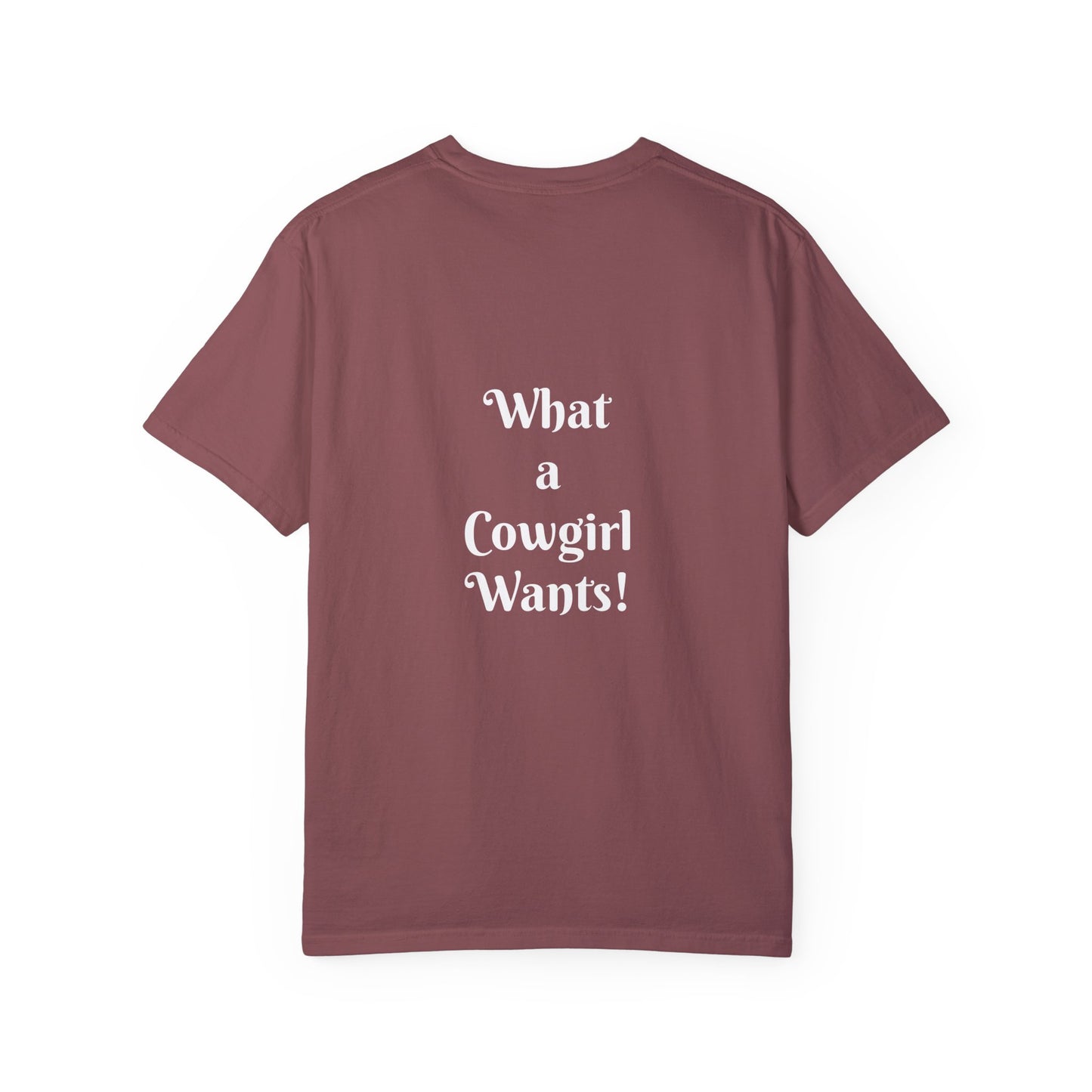 Hello Cowboy! Unisex Garment-Dyed T-shirt
