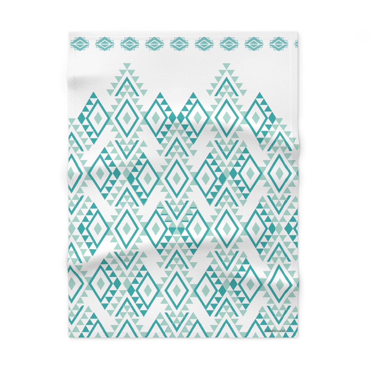 Aztec Soft Fleece Baby Blanket