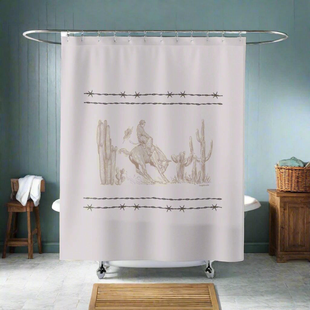 Let'er Buck, Shower Curtains