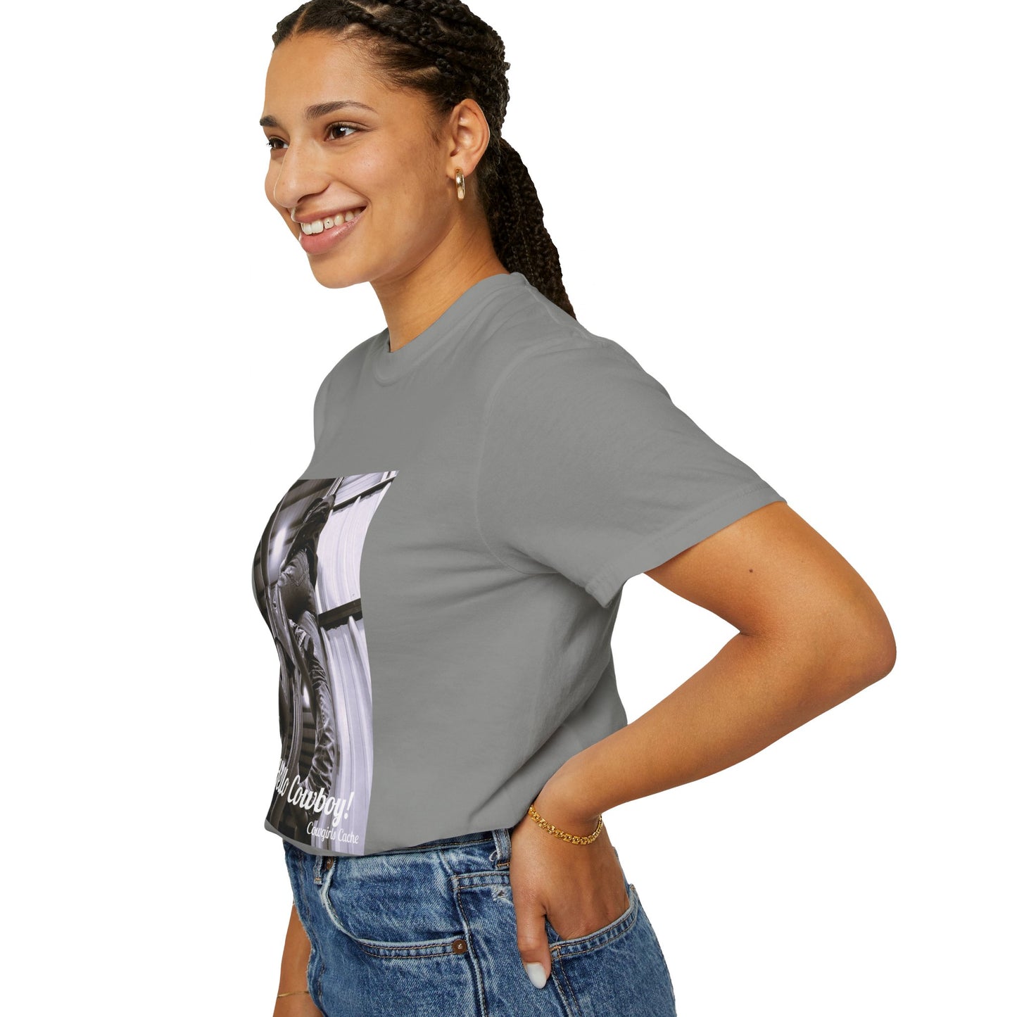 Hello Cowboy! Unisex Garment-Dyed T-shirt
