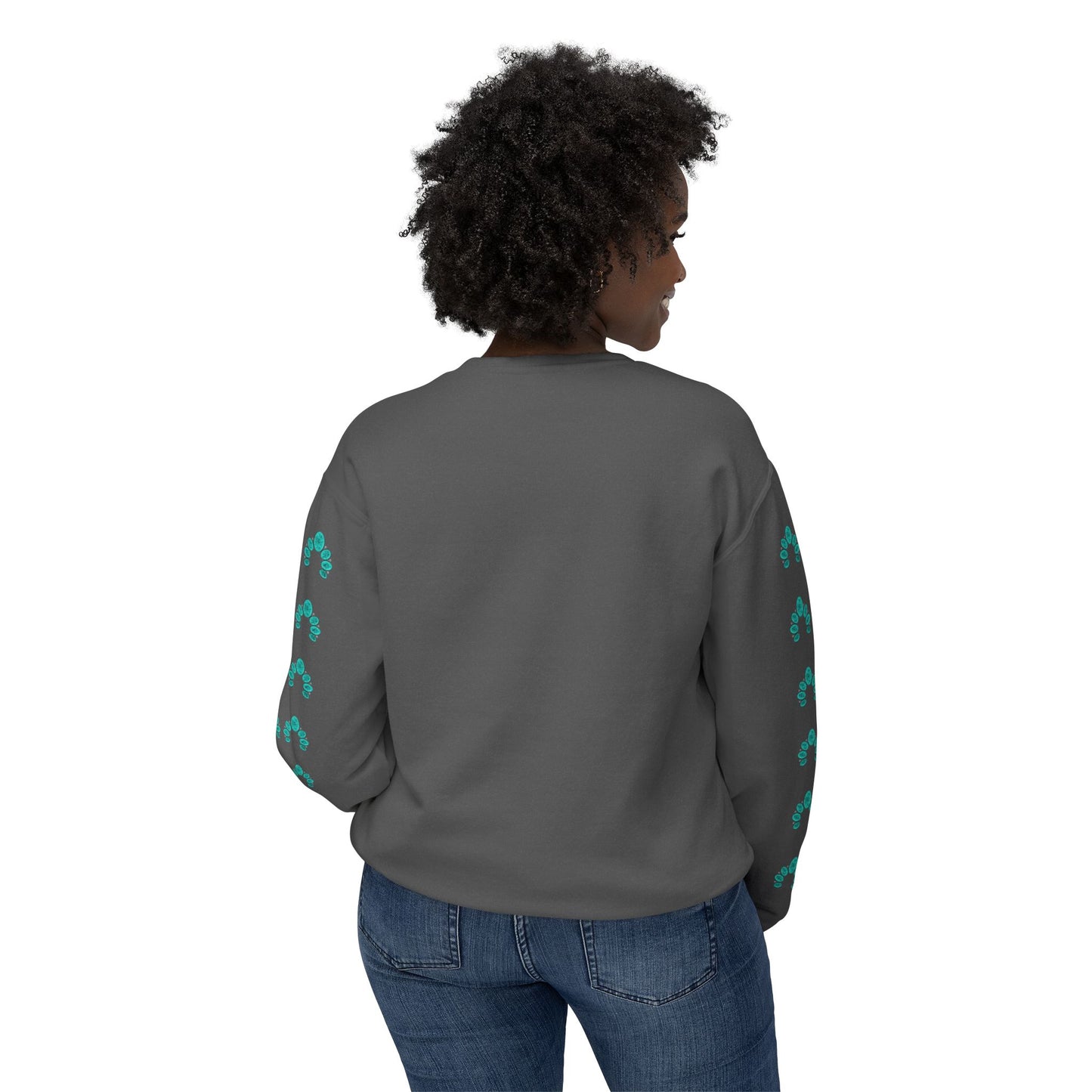 Western Coffee and Turquoise Sweatshirt