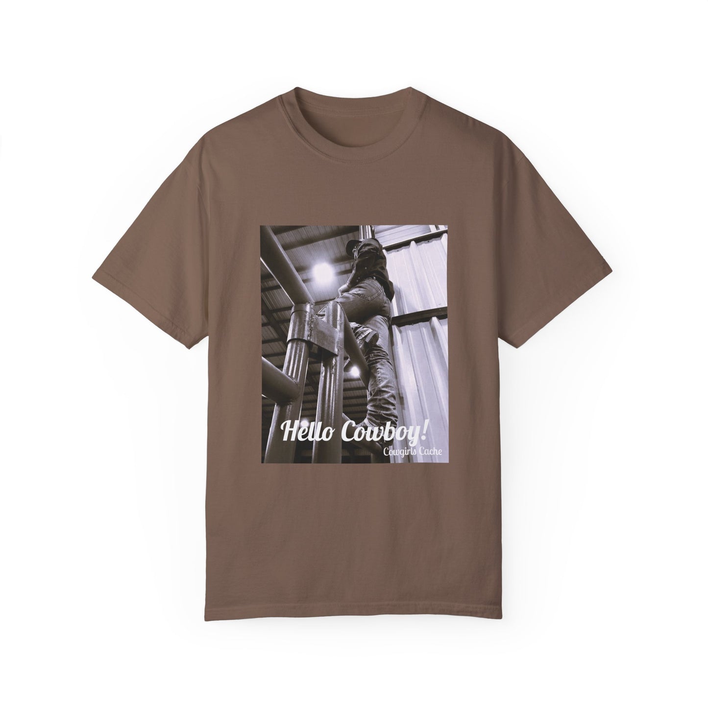 Hello Cowboy! Unisex Garment-Dyed T-shirt