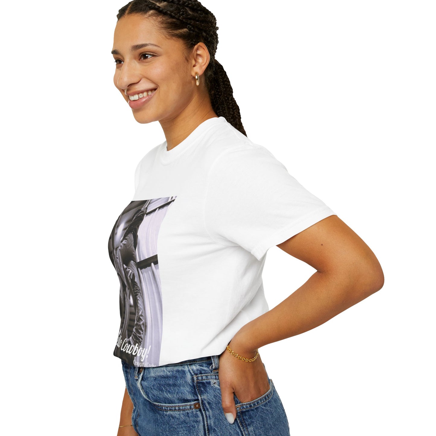 Hello Cowboy! Unisex Garment-Dyed T-shirt