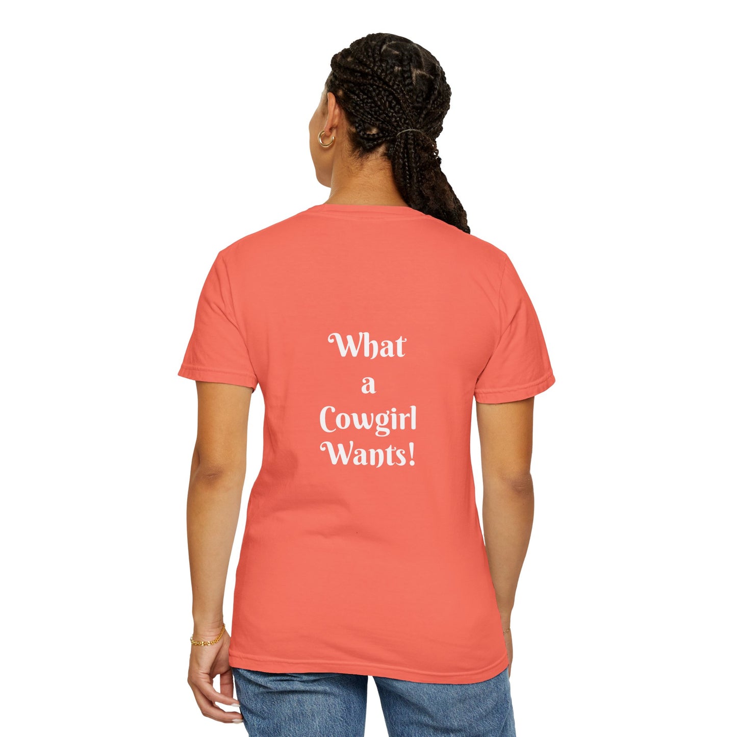 Hello Cowboy! Unisex Garment-Dyed T-shirt