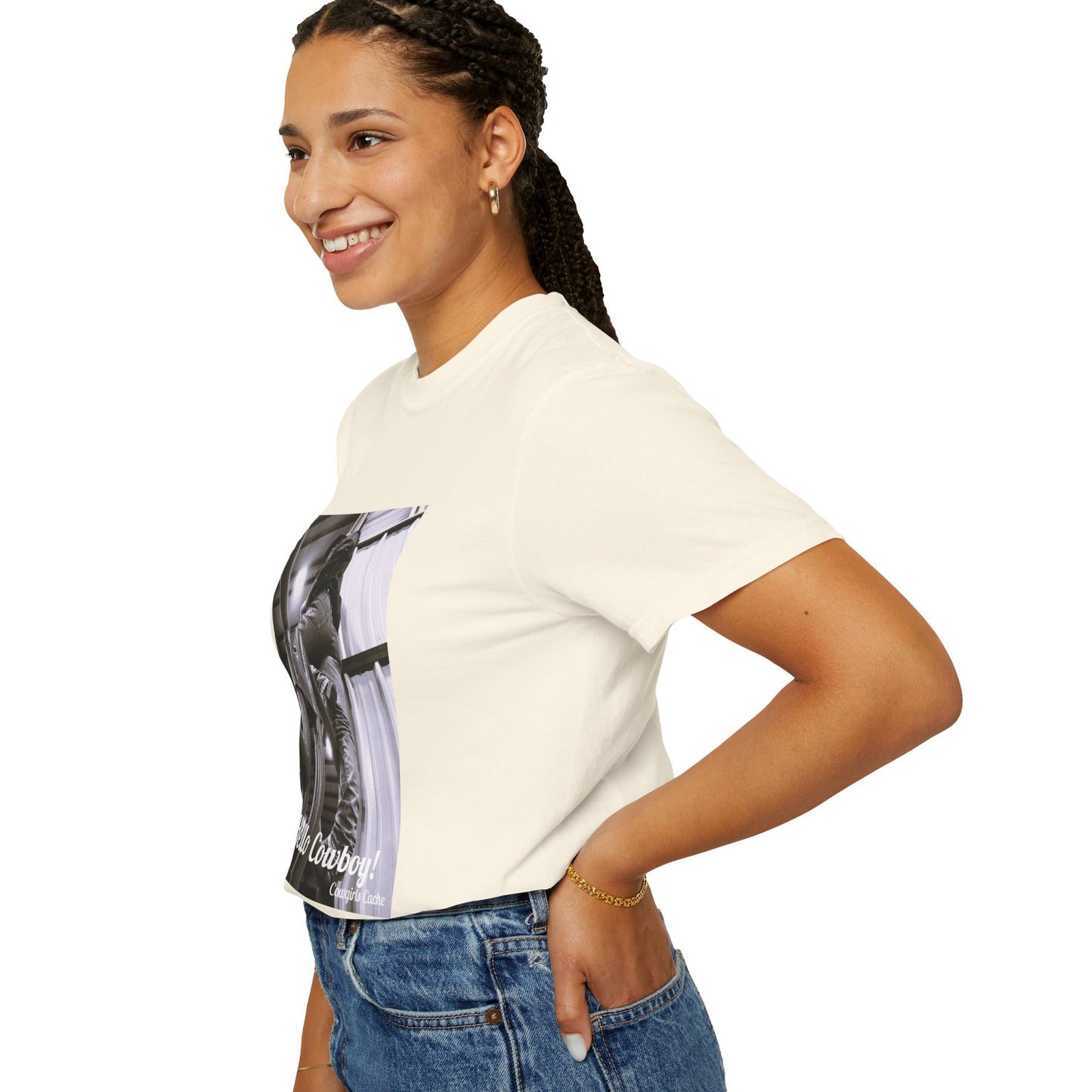 Hello Cowboy! Unisex Garment-Dyed T-shirt