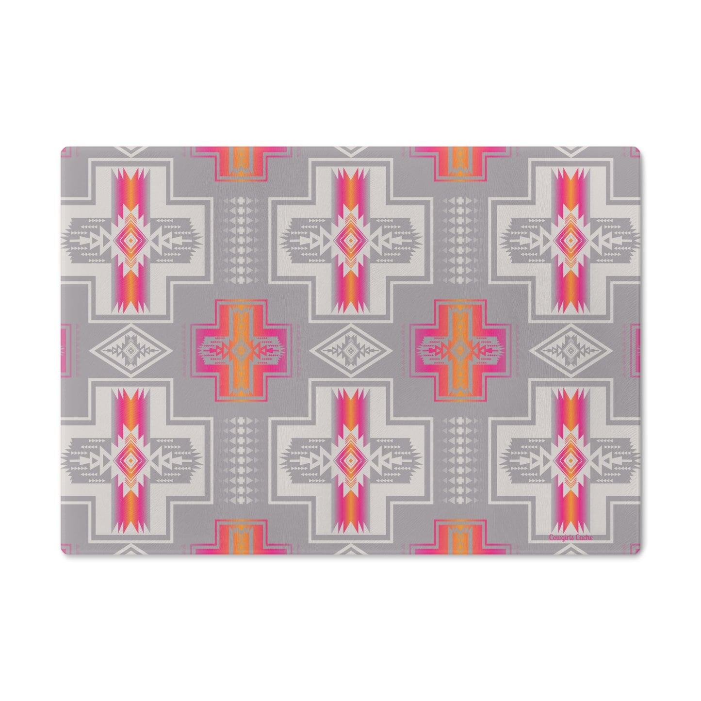 Cutting Board - Native American Pink Glass
