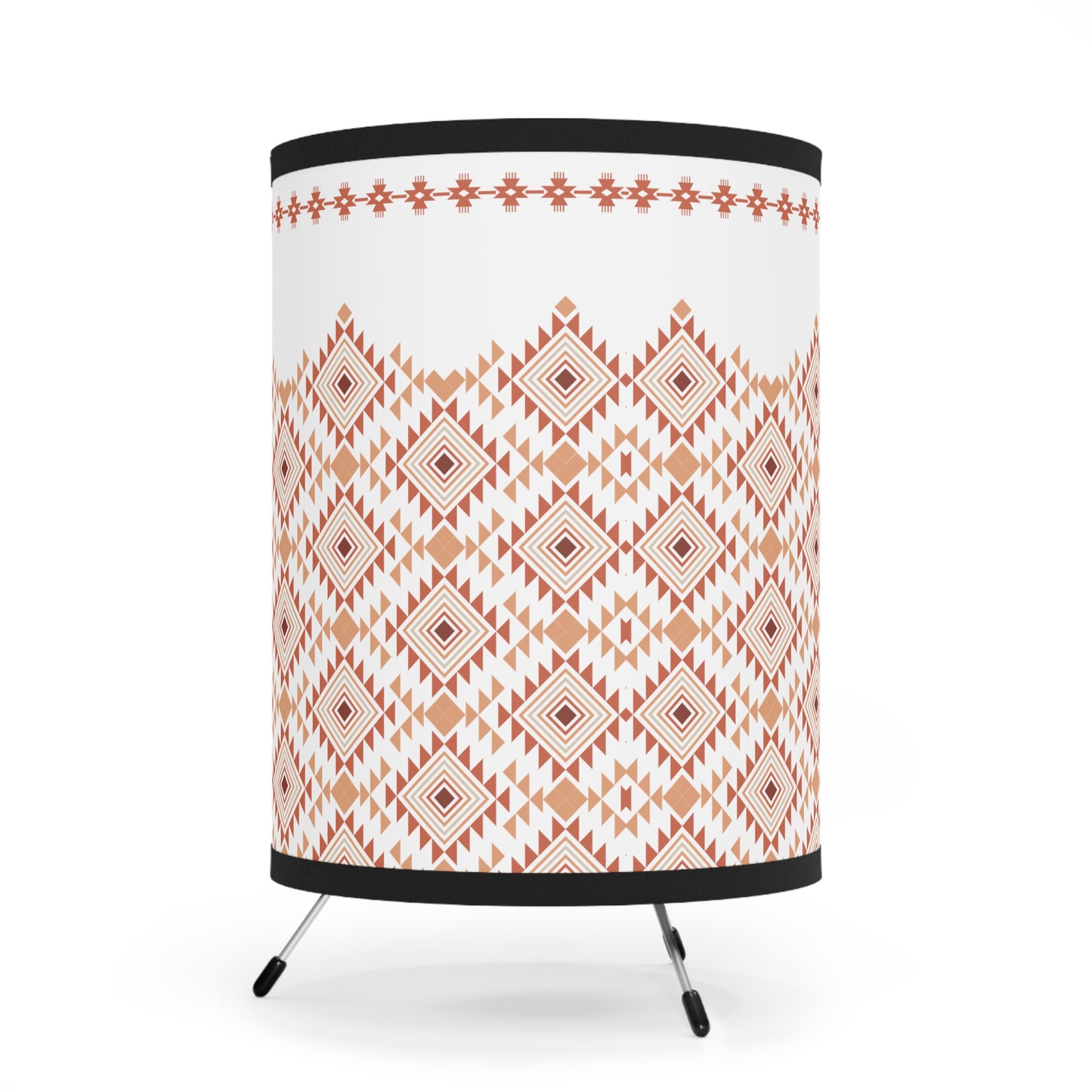 Desert Aztec, Tripod Lamp with High-Res Printed Shade, US\CA plug