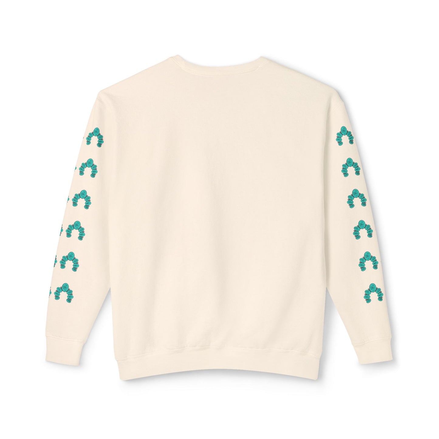 Western Coffee and Turquoise Sweatshirt
