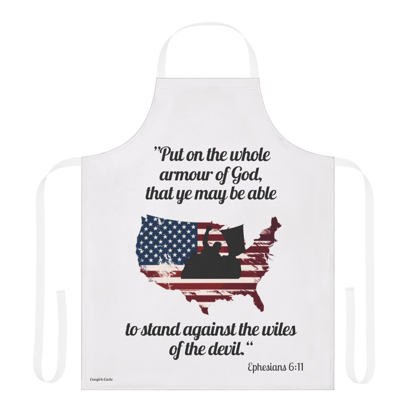 Fight Fight, Apron, 5-Color Straps (AOP)