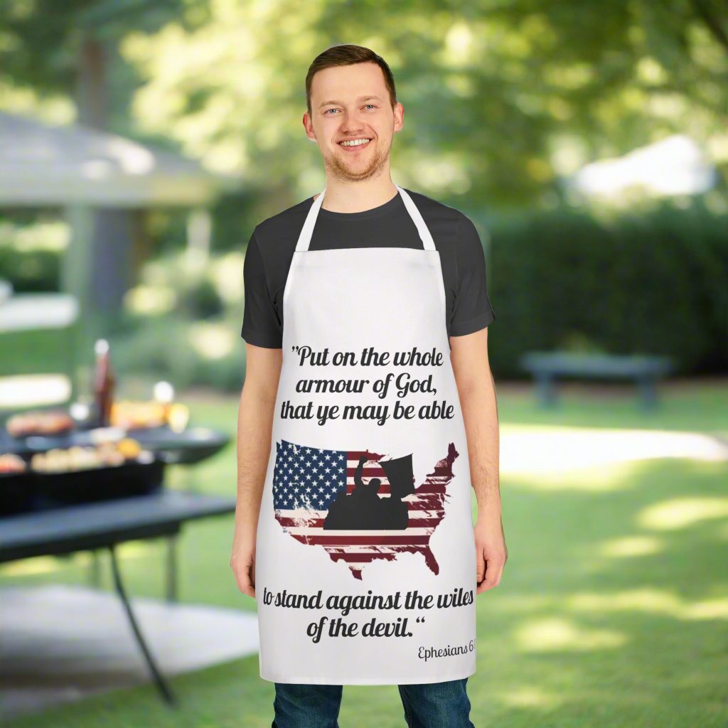 Fight Fight, Apron, 5-Color Straps (AOP)