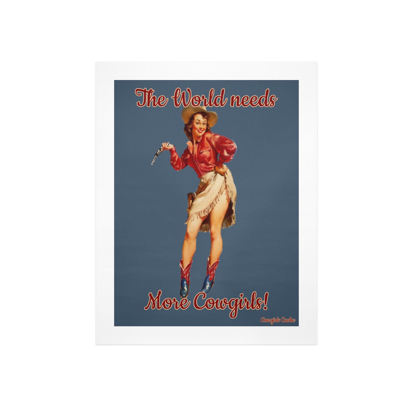 Retro Cowgirls Posters