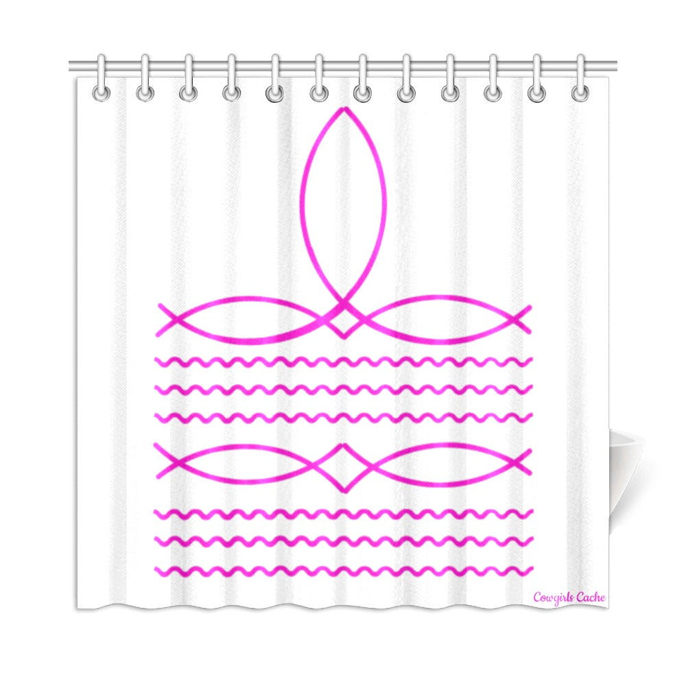Boot Top Shower Curtains