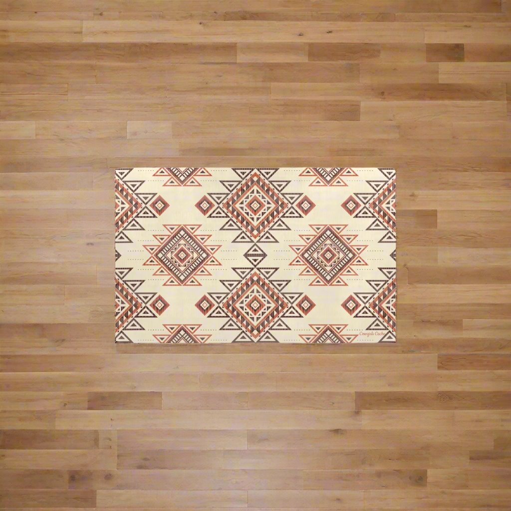 Navajo Brown & Orange Kitchen mats