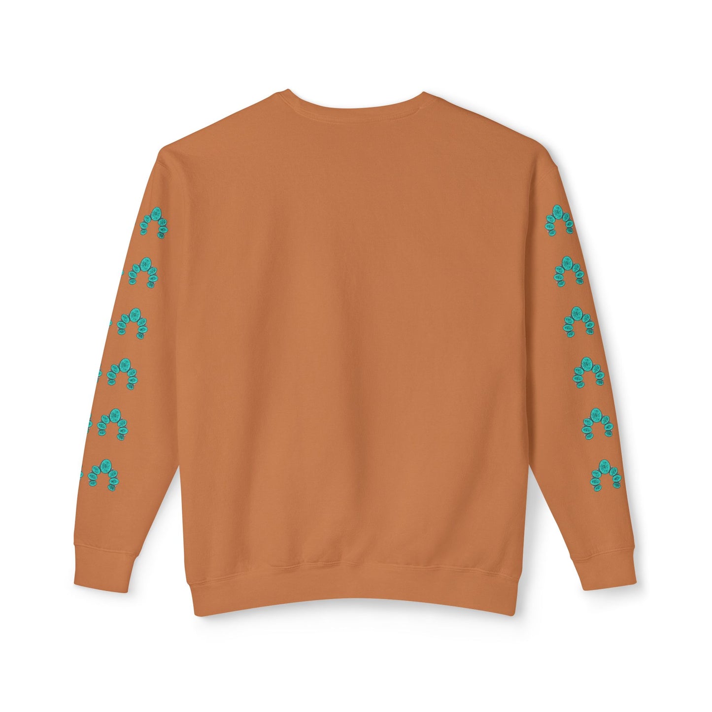 Western Coffee and Turquoise Sweatshirt
