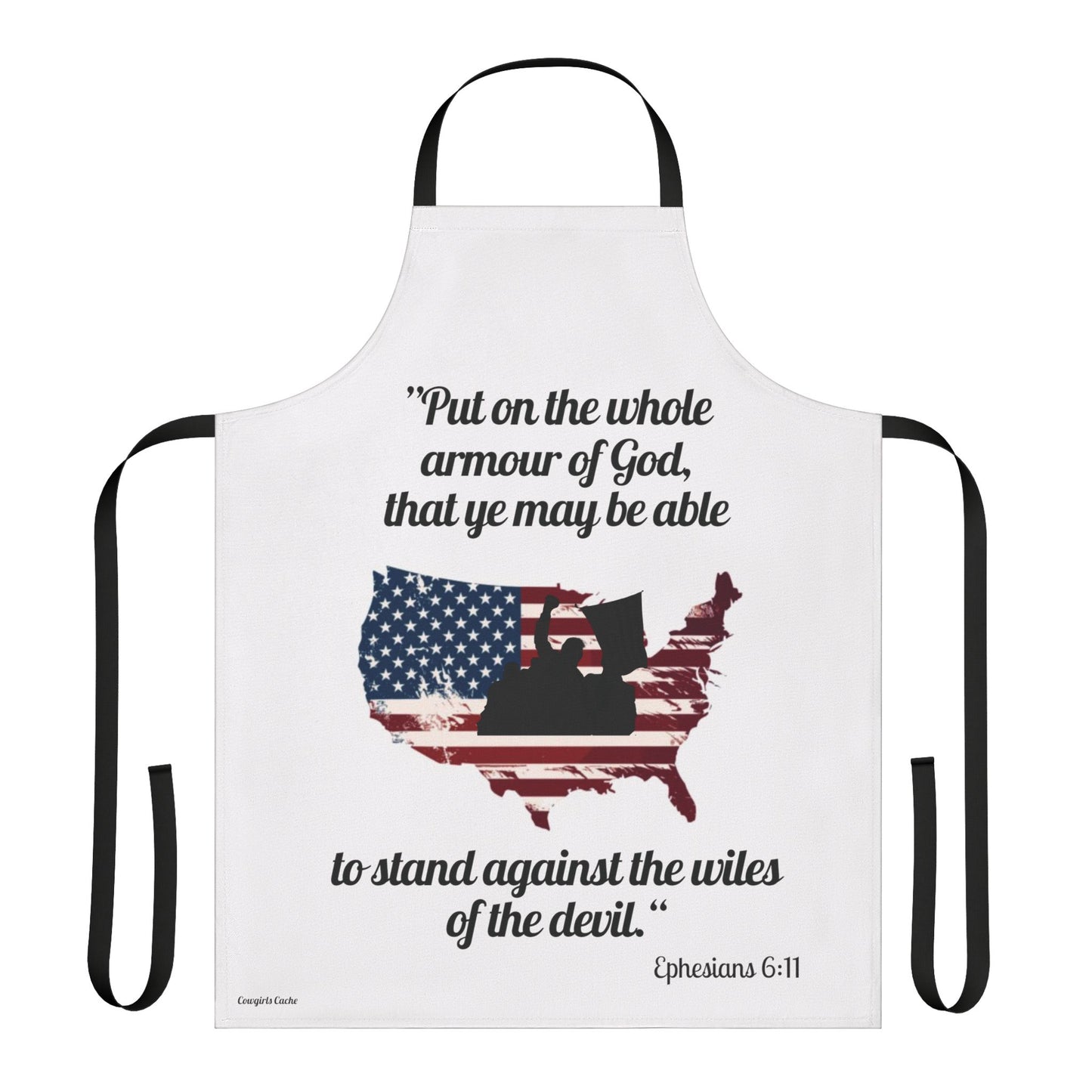 Fight Fight, Apron, 5-Color Straps (AOP)