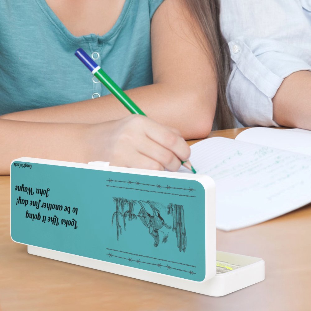 Let'er Buck, Pencil Case