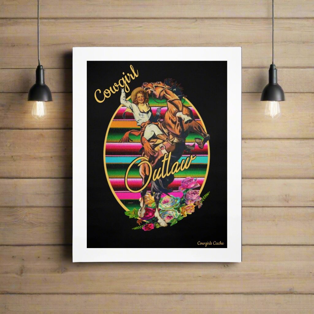 Retro Cowgirls Posters