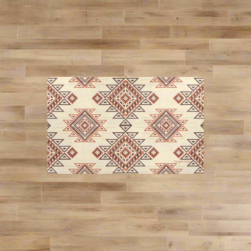 Navajo Brown & Orange Kitchen mats