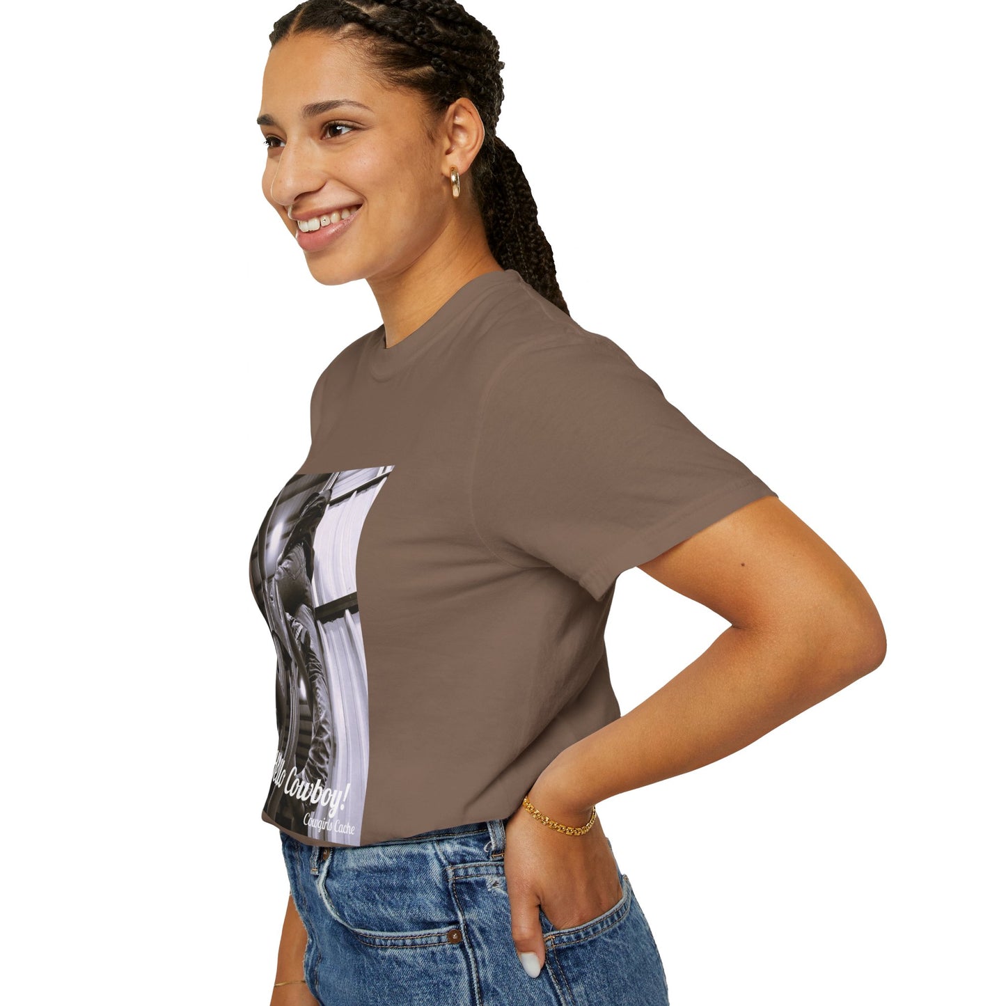 Hello Cowboy! Unisex Garment-Dyed T-shirt