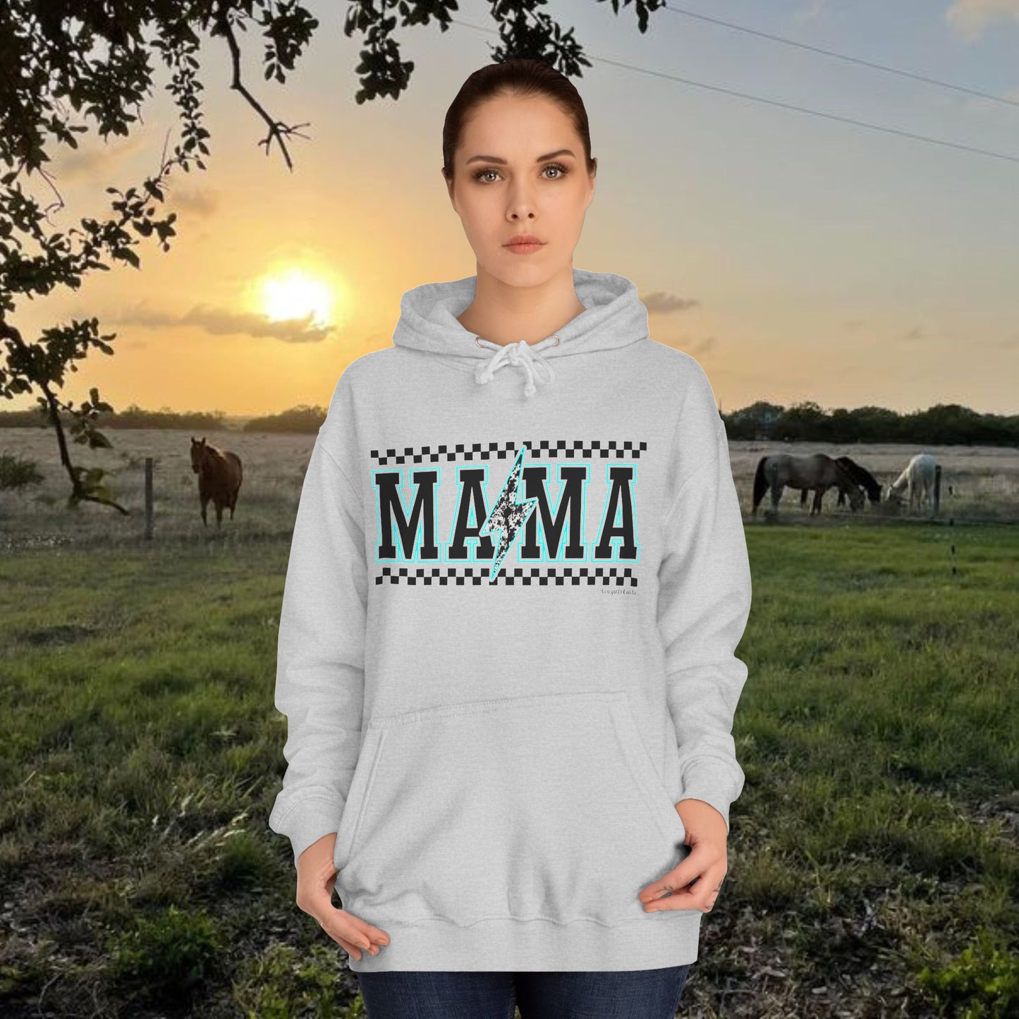 MA"MA, Unisex College Hoodie