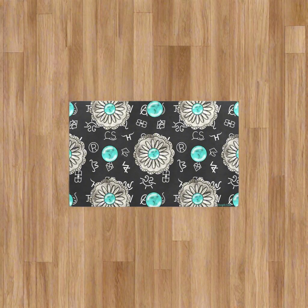 Turquoise & Brands Kitchen Mats