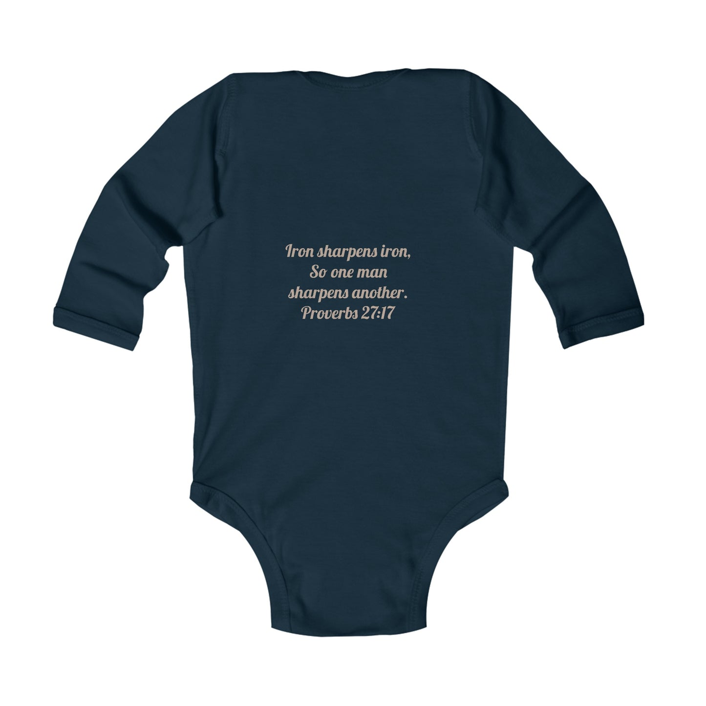 Iron on Iron, Infant Long Sleeve Bodysuit