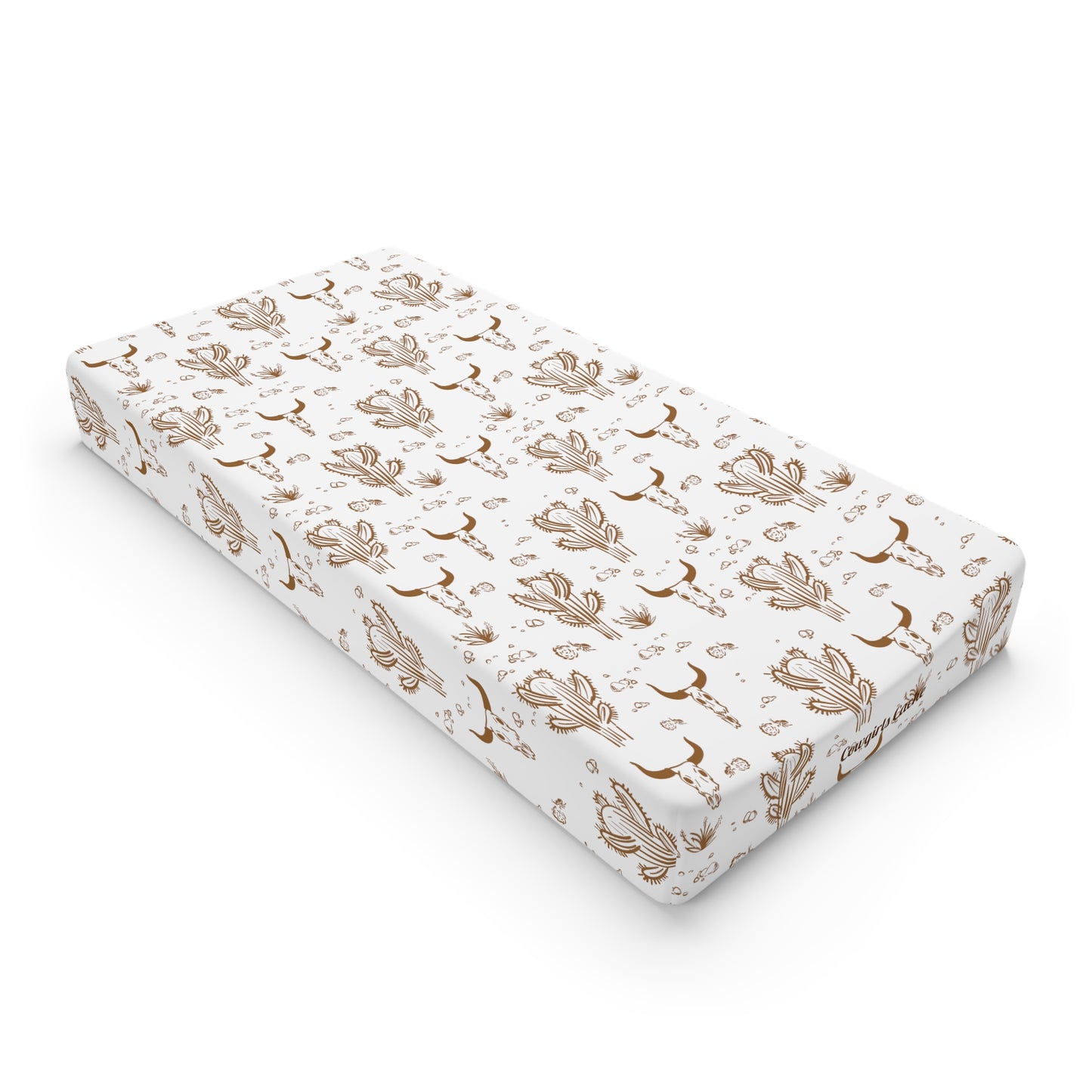 Longhorn Skull, Baby Changing Pad Cover