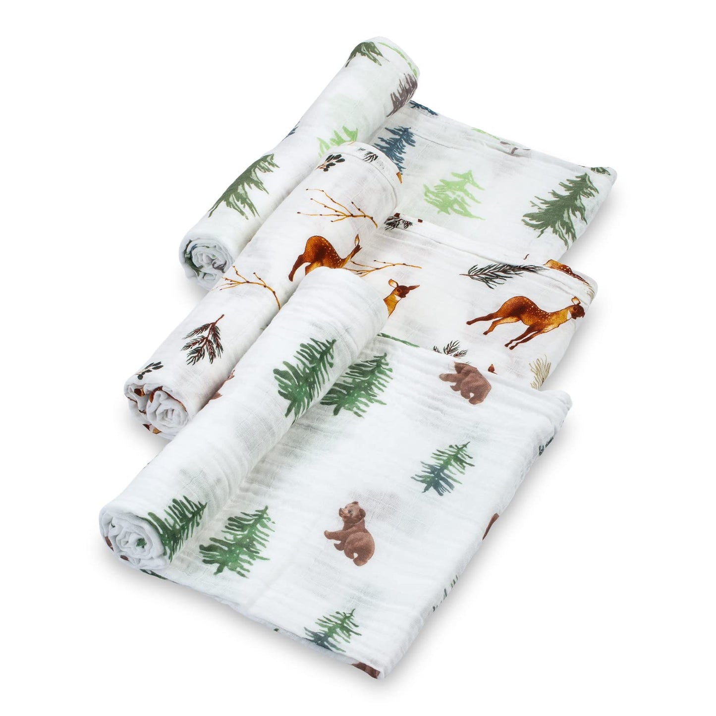LollyBanks Swaddle Blanket | 100% Muslin Cotton | Gender Neutral Newborn and Baby Nursery Essentials for Girls and Boys, Registry | Cowboy Boot and Horseshoe 2 Pack