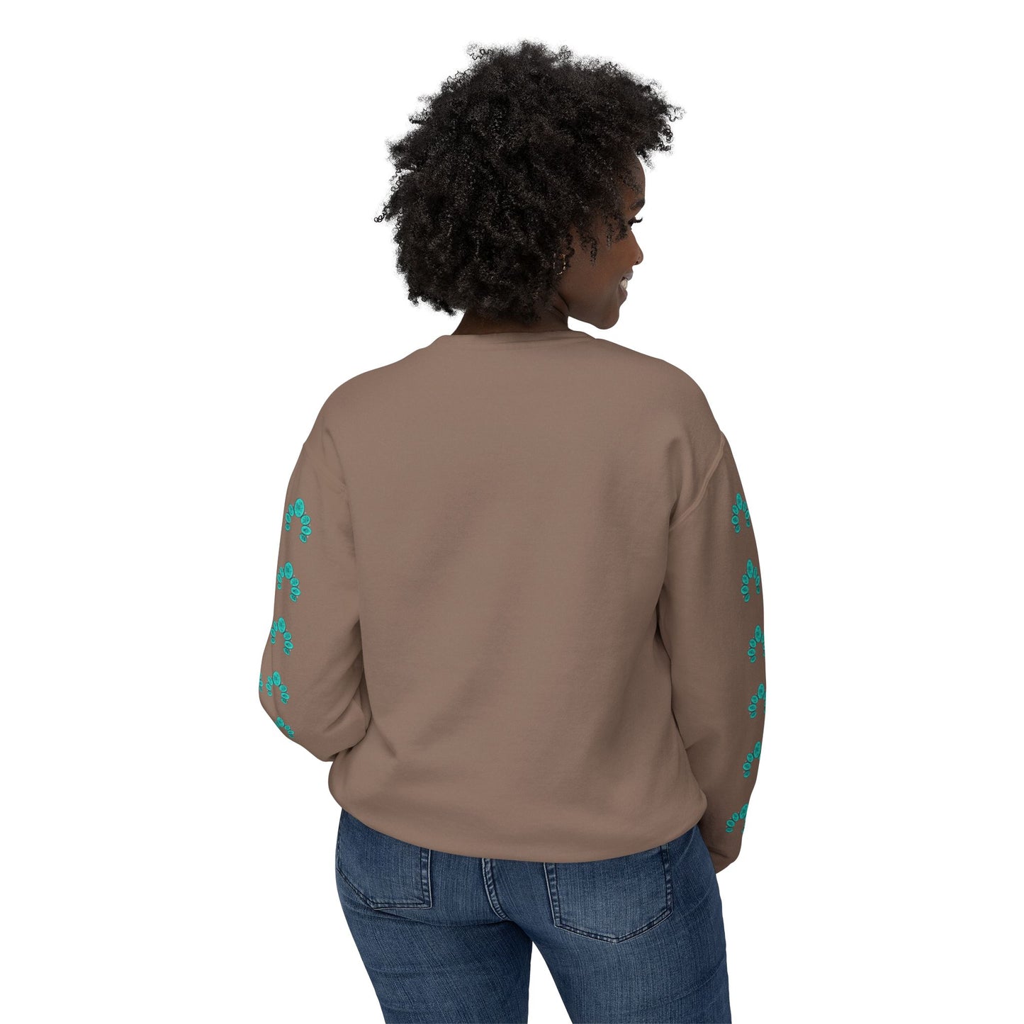 Western Coffee and Turquoise Sweatshirt