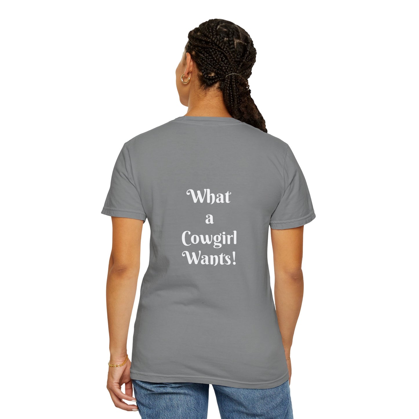 Hello Cowboy! Unisex Garment-Dyed T-shirt