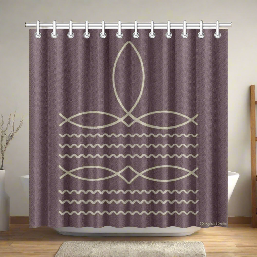 Boot Top Shower Curtains