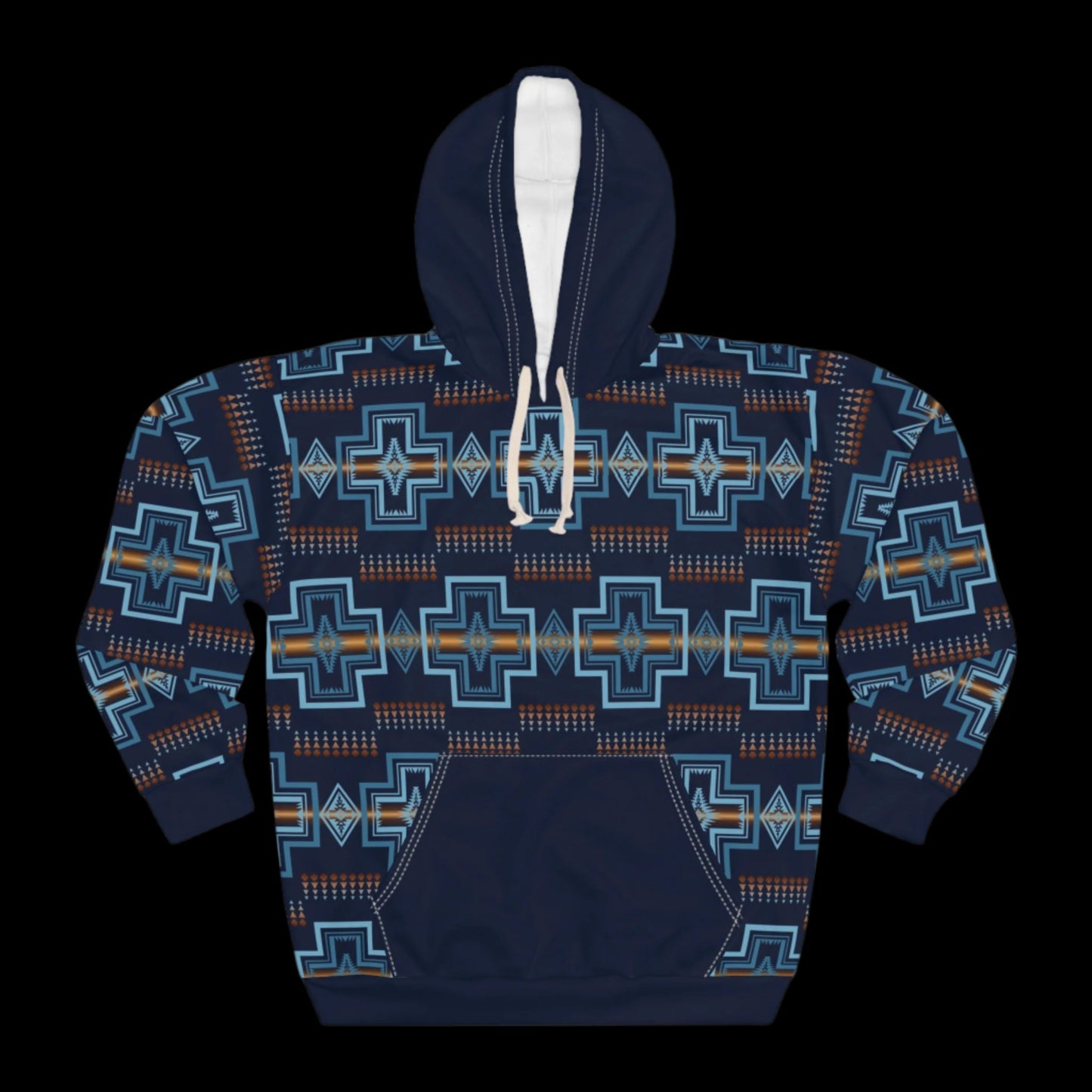 Deer Lake, Unisex Pullover Hoodie (AOP)