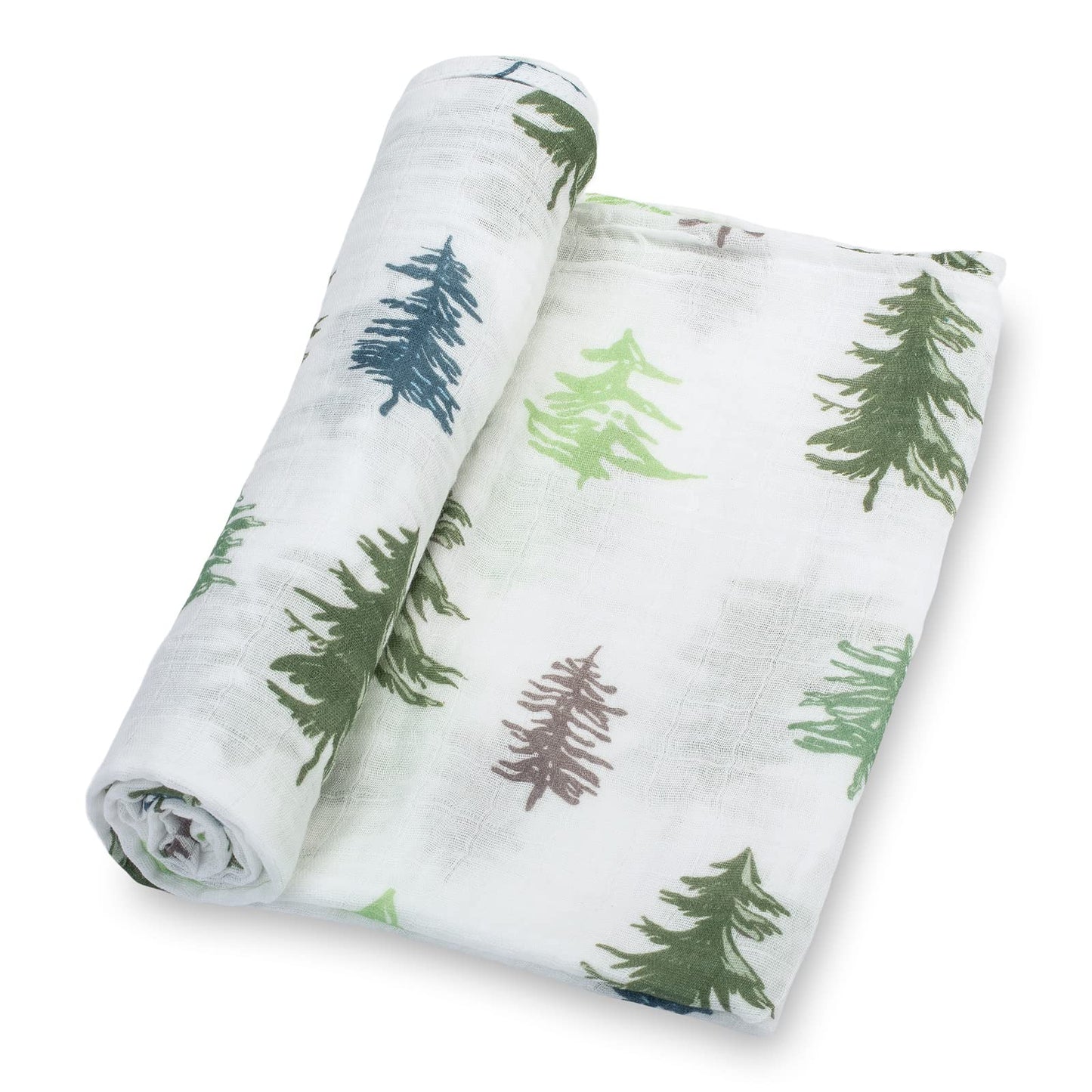 LollyBanks Swaddle Blanket | 100% Muslin Cotton | Gender Neutral Newborn and Baby Nursery Essentials for Girls and Boys, Registry | Cowboy Boot and Horseshoe 2 Pack