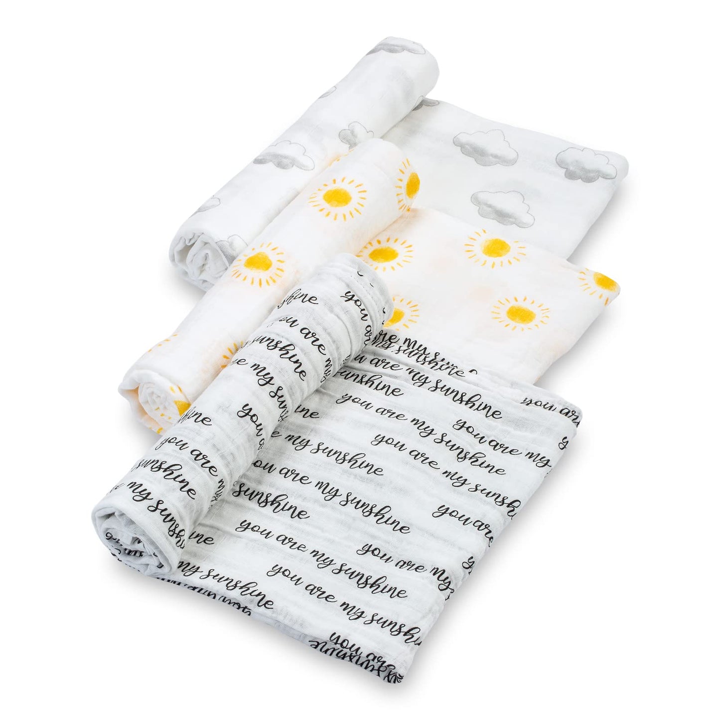 LollyBanks Swaddle Blanket | 100% Muslin Cotton | Gender Neutral Newborn and Baby Nursery Essentials for Girls and Boys, Registry | Cowboy Boot and Horseshoe 2 Pack