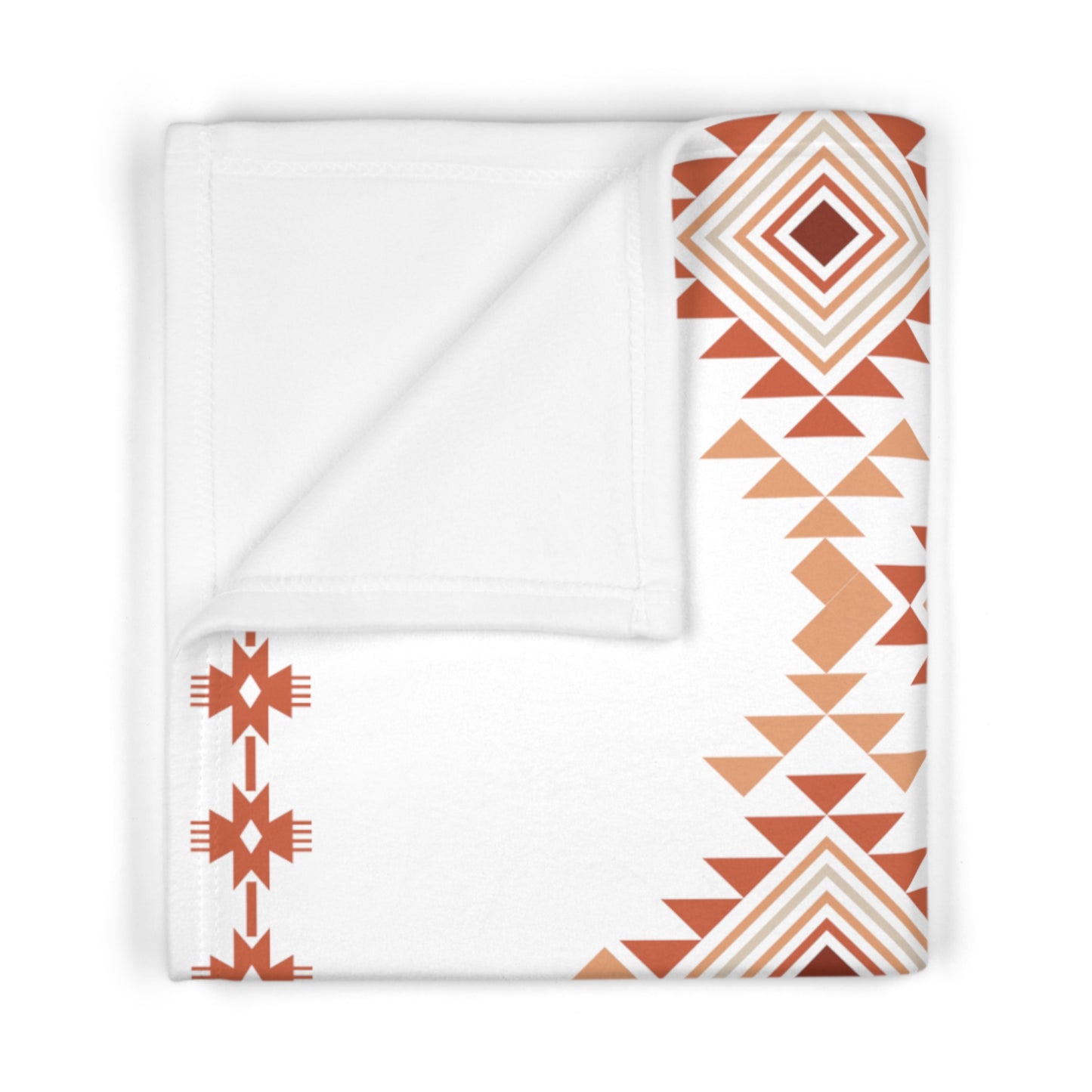 Desert Aztec, Soft Fleece Baby Blanket
