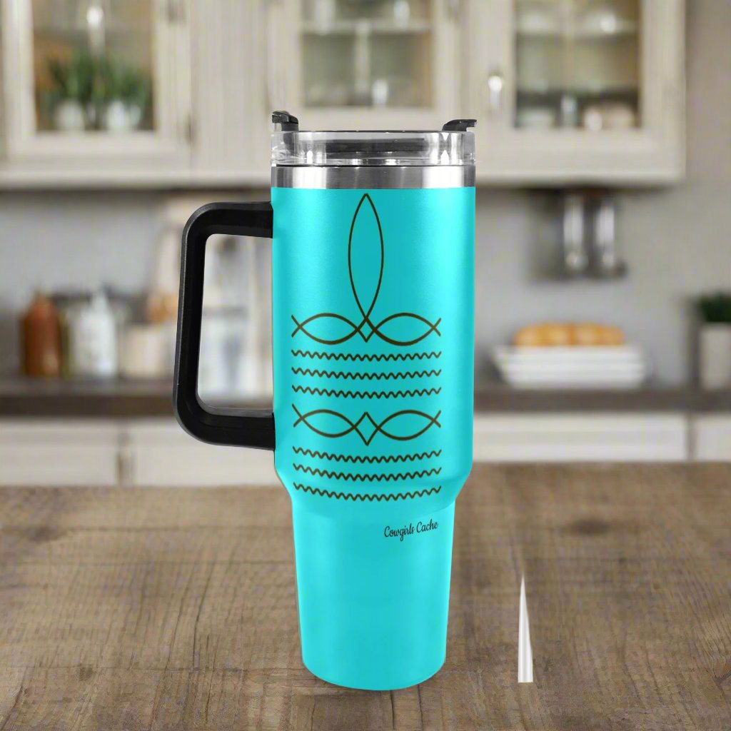 Boot top 40oz Tumbler