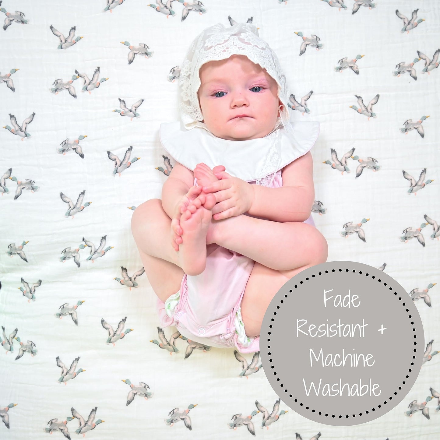 LollyBanks Swaddle Blanket | 100% Muslin Cotton | Gender Neutral Newborn and Baby Nursery Essentials for Girls and Boys, Registry | Cowboy Boot and Horseshoe 2 Pack