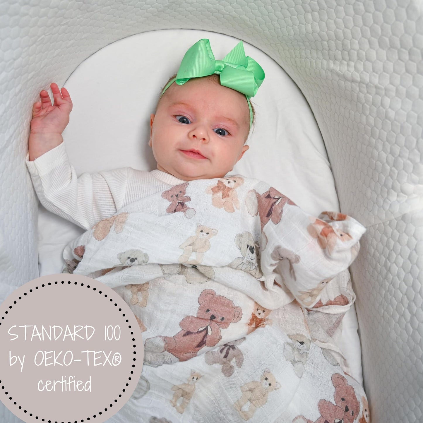 LollyBanks Swaddle Blanket | 100% Muslin Cotton | Gender Neutral Newborn and Baby Nursery Essentials for Girls and Boys, Registry | Cowboy Boot and Horseshoe 2 Pack